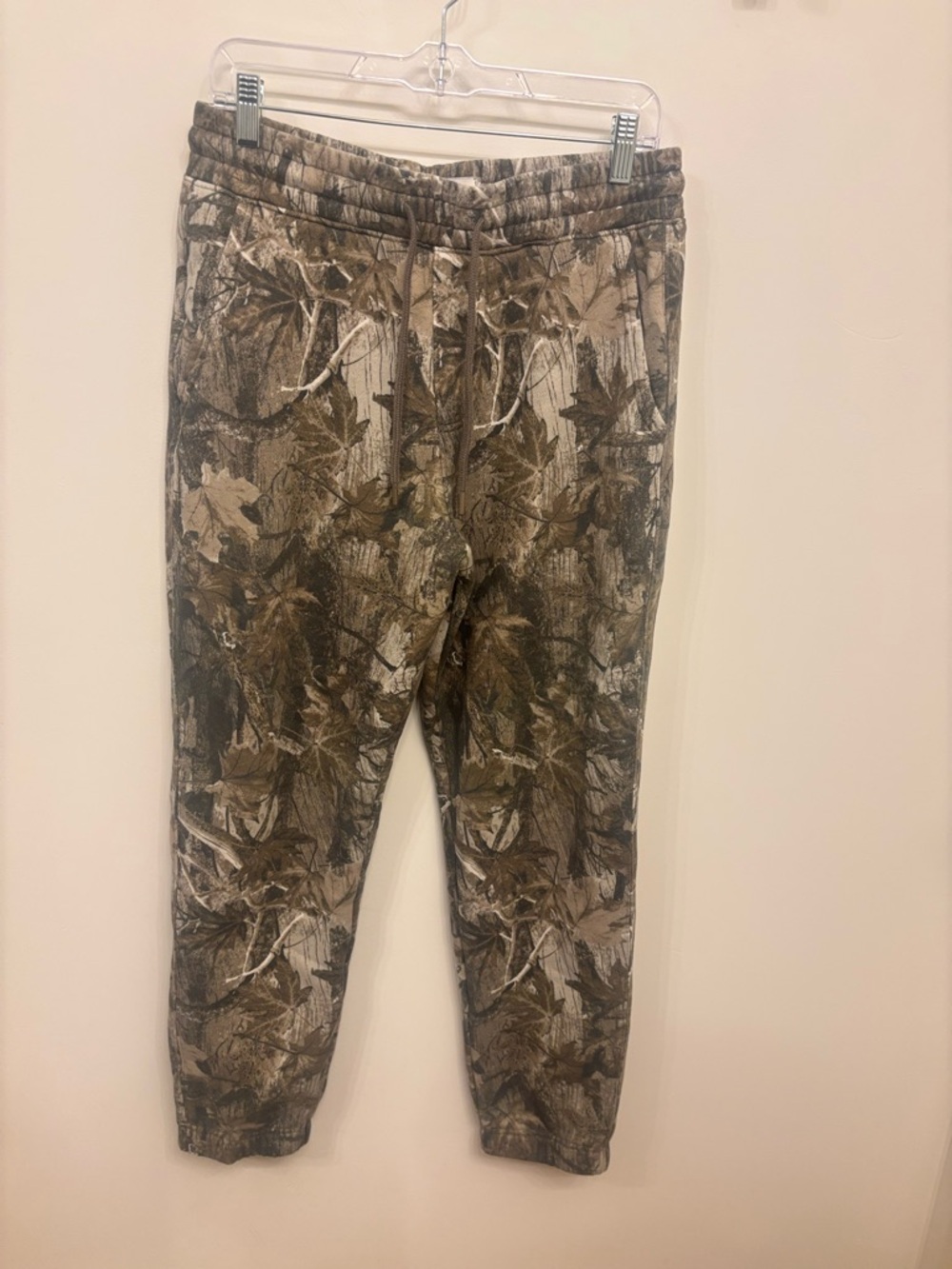 Hollister Camouflage casual Relaxed Jogger sweatpants camo Mens Size Small Camo